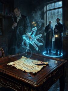 The Indelible Hand — AI-generated temporary cover illustration