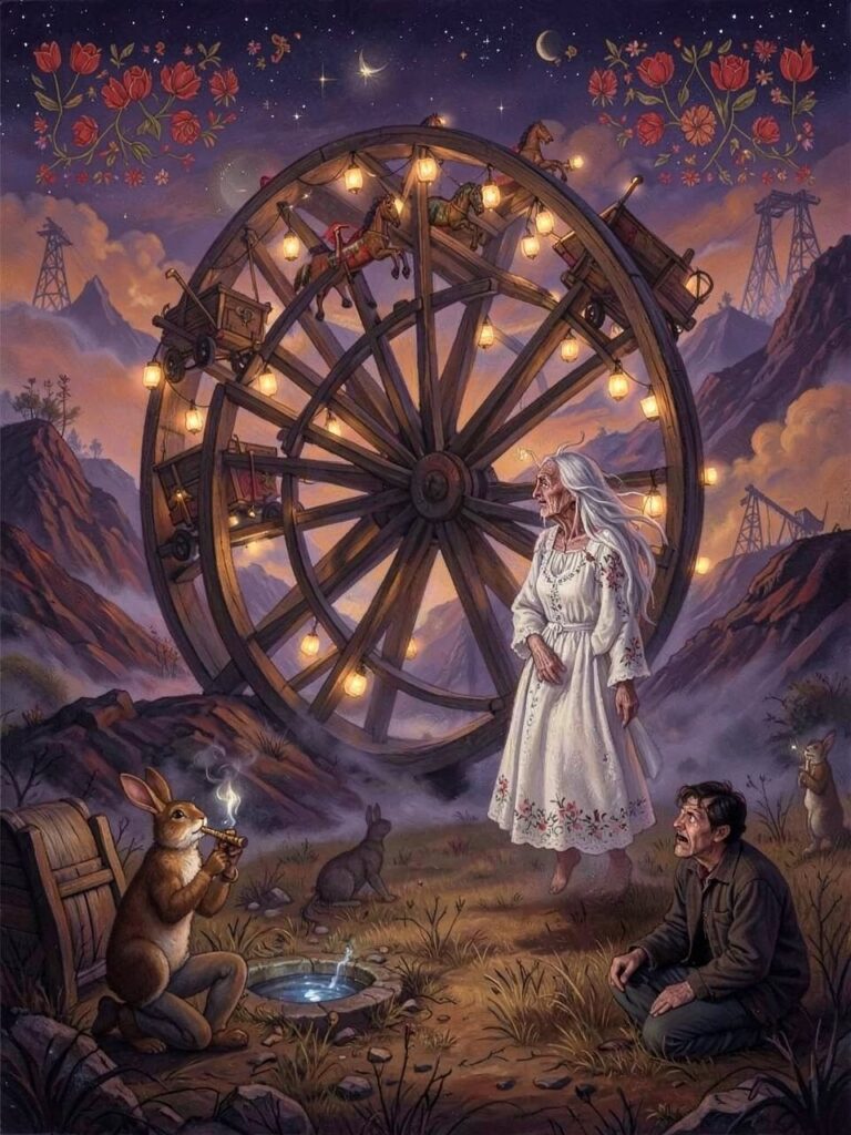 The Turning — AI-generated temporary cover illustration